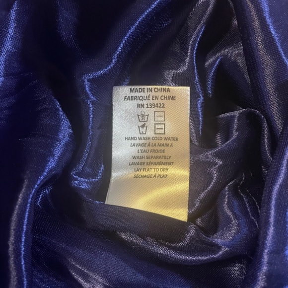 NWT - TOBI Cobalt Blue Open Back Shift Mini Party Summer Dress / Size M - Picture 10 of 10